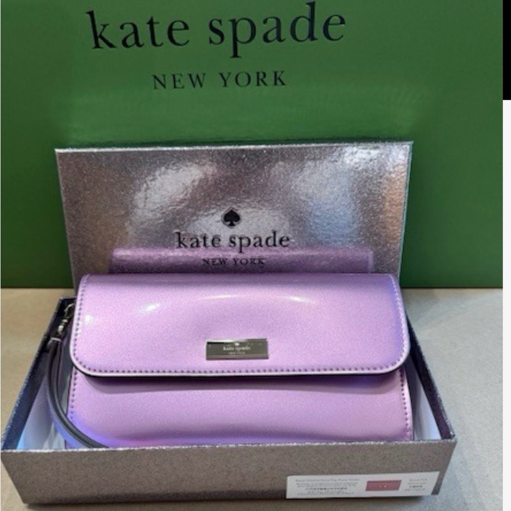 Kate Spade Pinkish lavender Clutch
